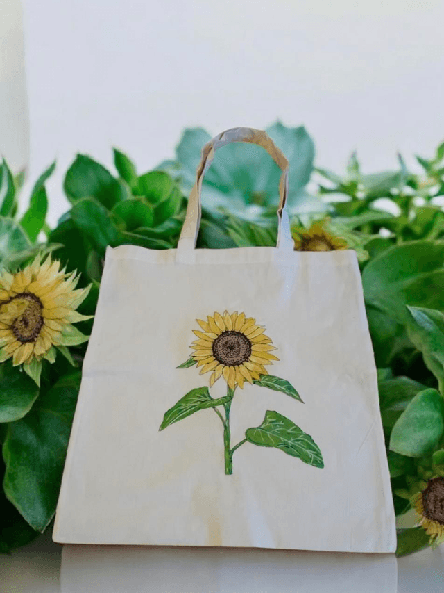 The Sunflower Tote Bag